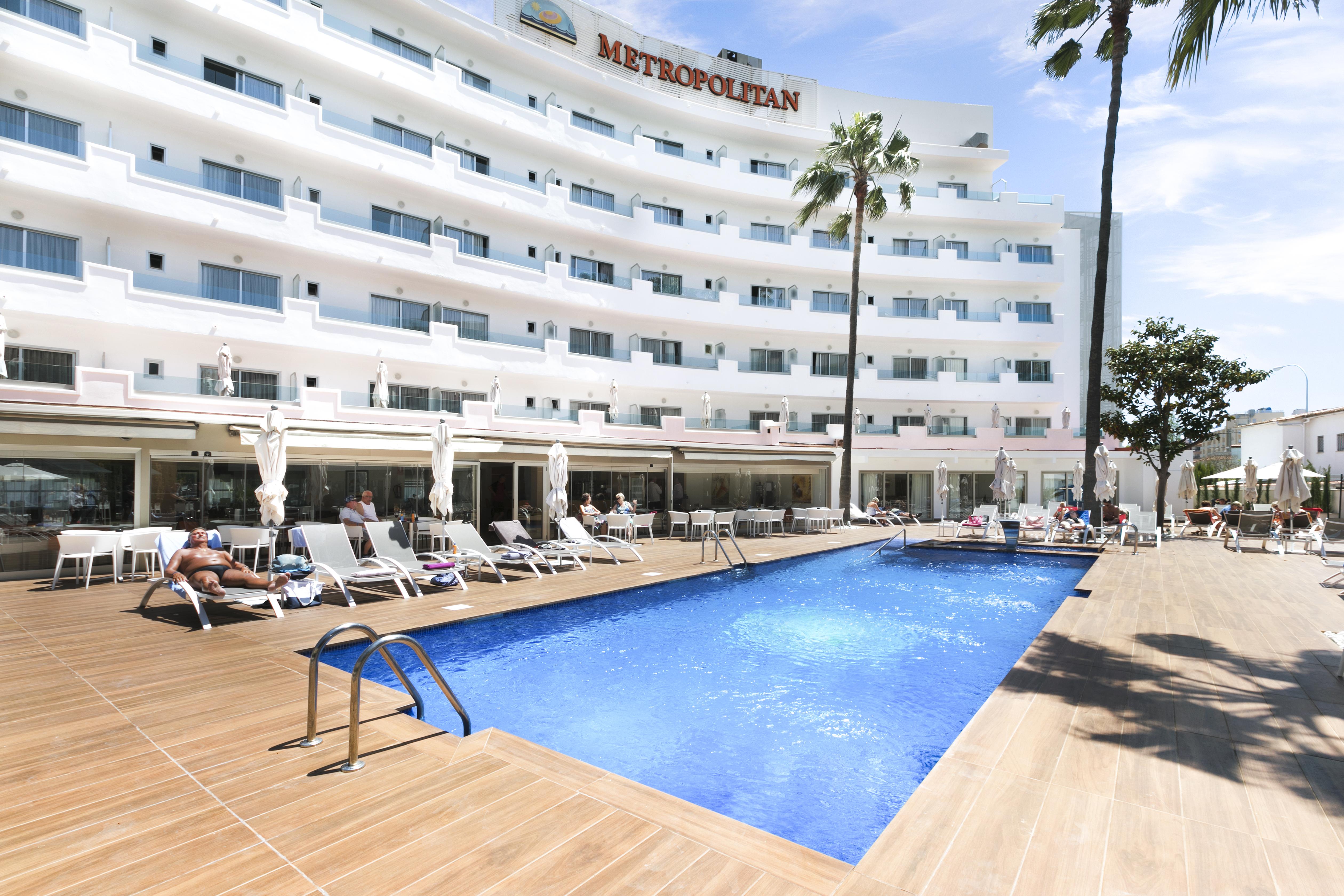 Hotel Metropolitan Playa 3 Sup بلايا ذي بالما المظهر الخارجي الصورة